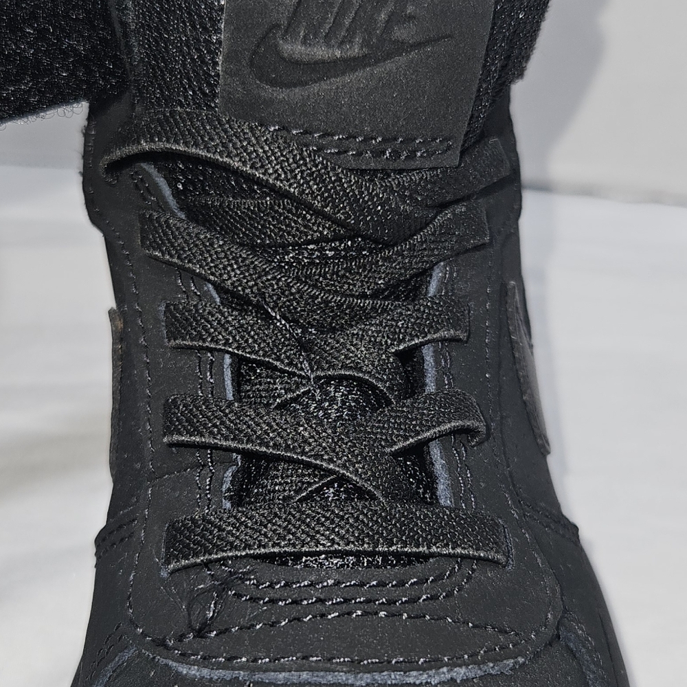 Nike Court All-Black High-Top Shoes - Picture 6 of 9